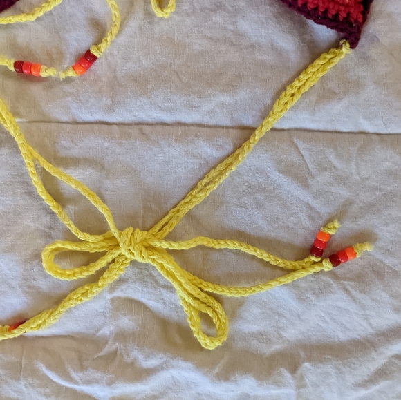 OOAK Handmade Crochet Bikini, "Knit-For-Tat" brand - Picture 7 of 16